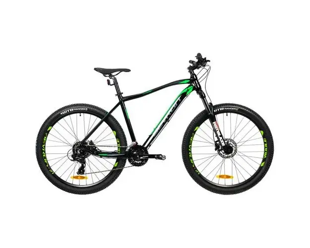 Bicicleta Mtb Devron 2023 RM1.7 - 27.5 Inch, M (Negru/Verde)