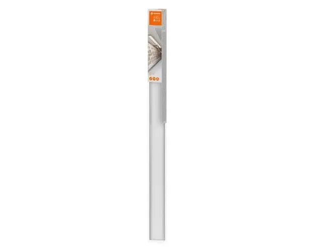 Aplica LED liniara Ledvance Flat cu senzor de miscare PIR, cu incarcare USB, 4W, 270 lm, lumina alba (3000-6500K), dimabila, IP20, montaj aplicat, 60cm, Aluminiu