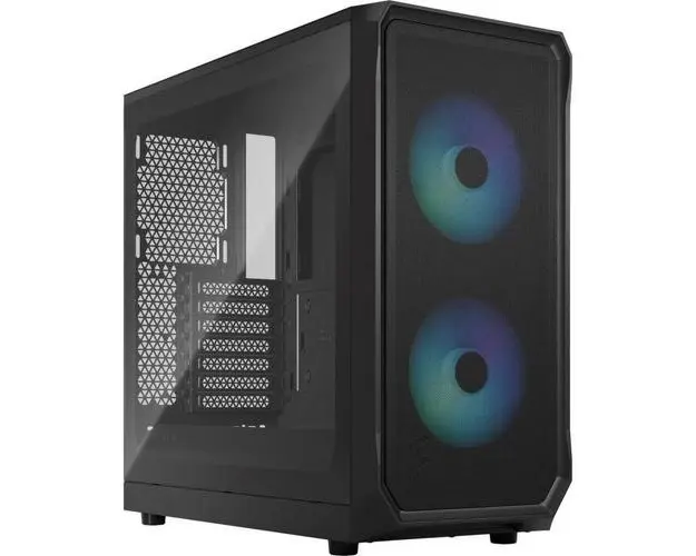 Carcasa Fractal Design Focus 2 RGB, MiddleTower (Negru)