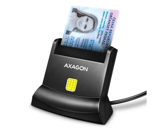 Cititor SIM Axagon Smart Card PocketReader, CRE-SM4N, USB 2.0