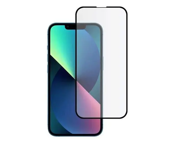 Folie ecran Hofi Pro Plus Full Cover, pentru iPhone 13 / iPhone 13 Pro, Sticla securizata, Rezistenta 9H (Negru)