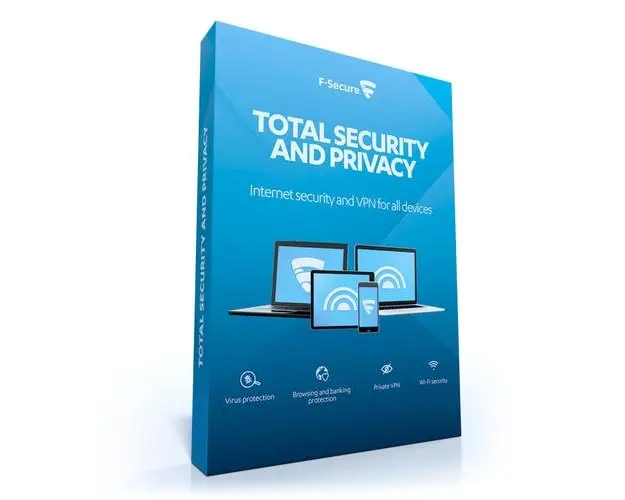 Antivirus F-Secure Total Security, Licenta electronica, 3 utilizatori, 1 an