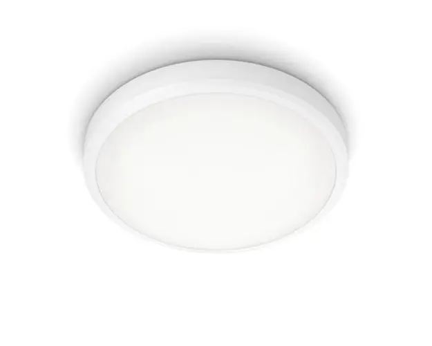 Plafoniera LED Philips Doris CL257, 17W, 1700 lm, lumina neutra (4000K), IP44, 31.3cm, Alb