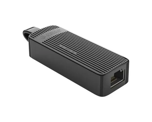 Adaptor Orico UTK-U3, USB - Ethernet, 1Gbps (Negru)