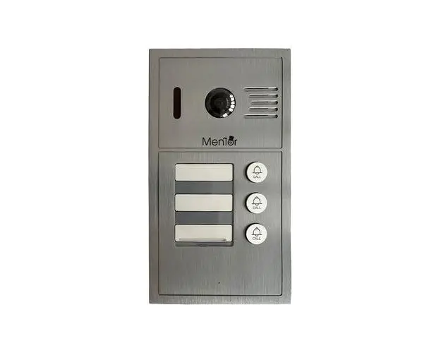 Unitate exterioara VideoInterfon Smart Mentor SY038 WiFi acces 3 locatii 2MP Full-HD IP65 IR difuzor microfon 12V 4fire