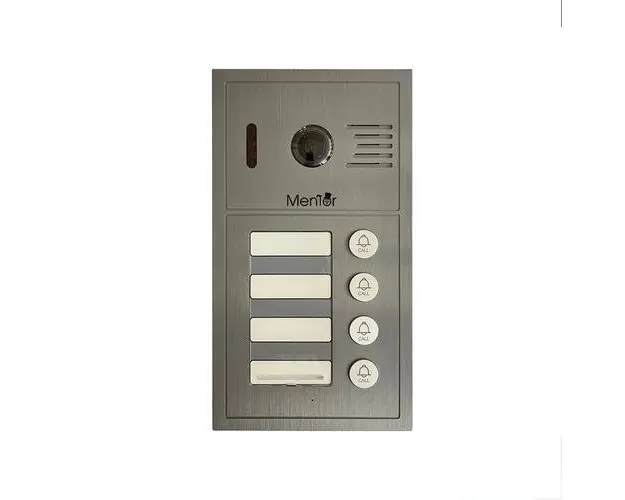 Unitate exterioara VideoInterfon Smart Mentor SY039 WiFi acces 4 locatii 2MP Full-HD IP65 IR difuzor microfon 12V 4fire
