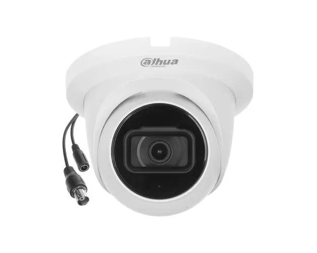 Camera supraveghere Dahua HAC-HDW1500TMQ-A-0280B-S2, Dome, 5 MP, 2.8 mm, microfon (Alb)