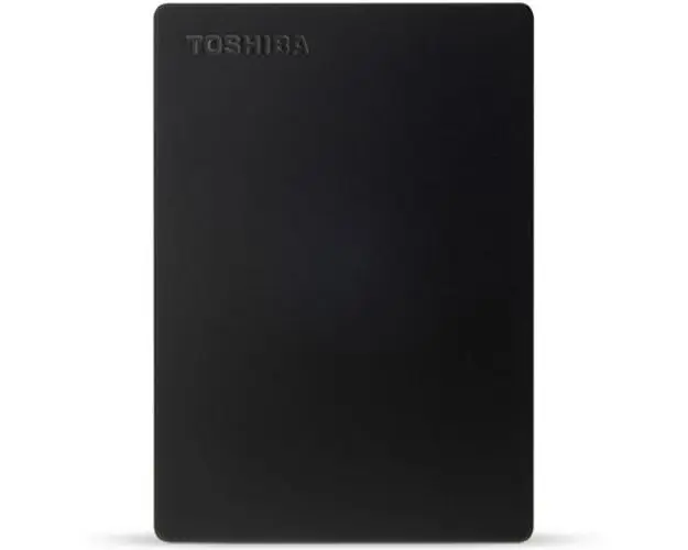 HDD extern TOSHIBA Canvio Slim, 2TB, USB 3.2 (Negru)