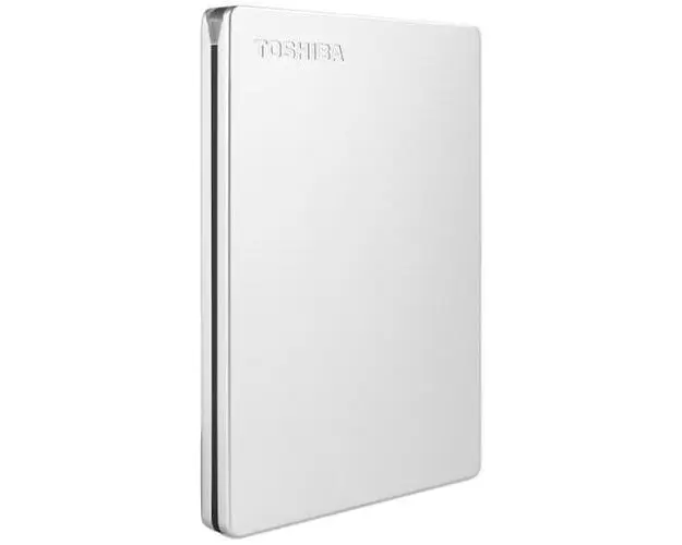 HDD extern TOSHIBA Canvio Slim, 1TB, USB 3.2 (Argintiu)