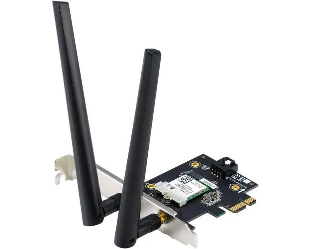Placa de retea ASUS PCE-AXE5400, AXE5400, Wi-Fi 6E, Bluetooth® 5.2