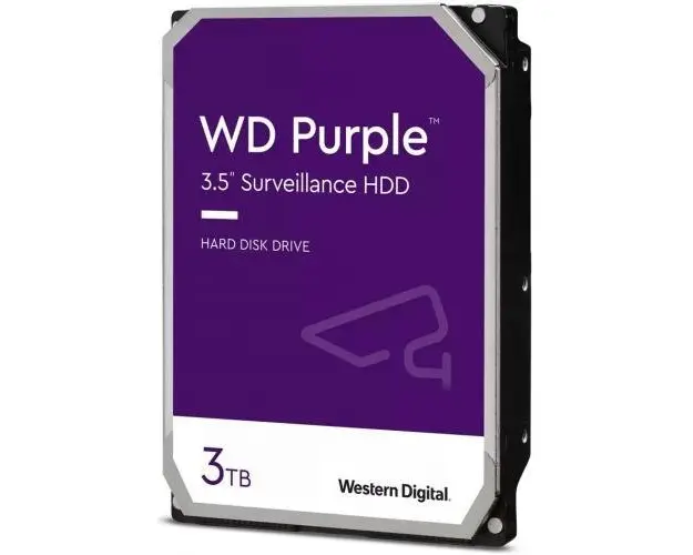 HDD Western Digital Purple WD33PURZ, 3TB, SATA3, 256MB, 3.5 inch