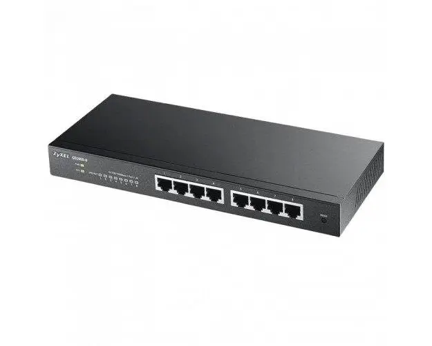 Switch Zyxel GS1900-8HP, 8 Porturi, Gigabit, Smart Managed, PoE