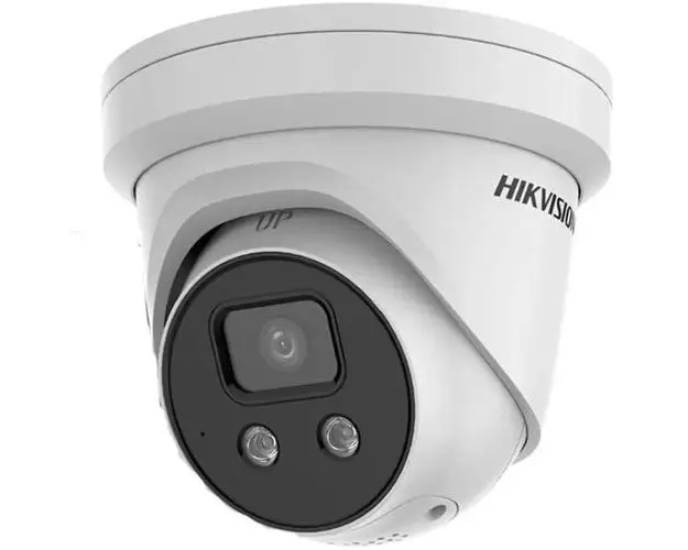 Camera de supraveghere Hikvision DS-2CD2366G2ISUSLC, 2.8 mm, 6MP, PoE (Alb)