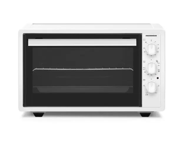 Cuptor electric Heinner HCE-S37WH, 1650 W, 37 L, 220C, 4 functii de gatire, Timer, Grill (Alb)