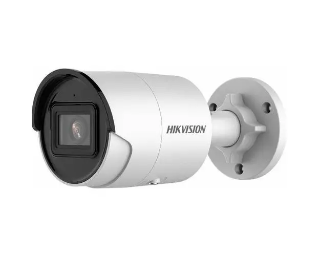 Camera de supraveghere Hikvision DS-2CD2066G2-IU2C, 2.8mm, 6MP, PoE (Alb/Negru)