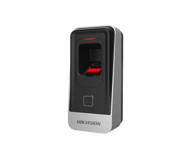 Cititor biometric si card MIFARE Hikvision DS-K1201AMF