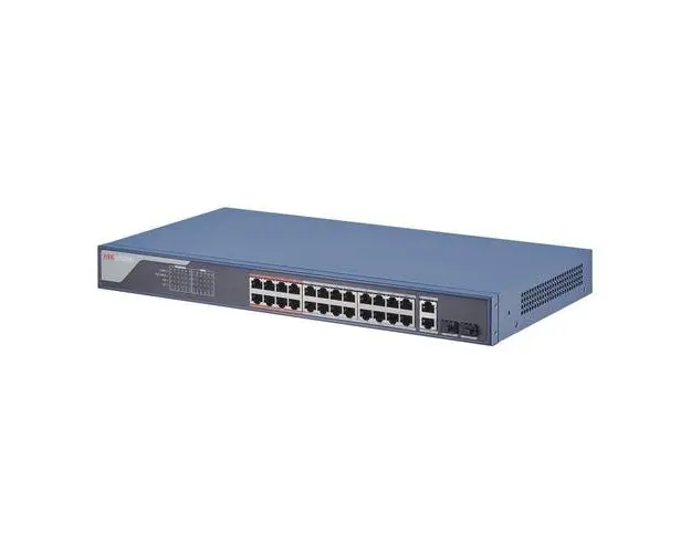 Switch Hikvision DS-3E1326P-EI, 24 Porturi, PoE