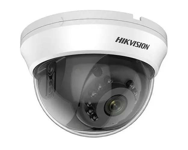 Camera de supraveghere Hikvision DS-2CE56D0T-IRMMFC, 2.8mm, 2MP (Alb/Negru)