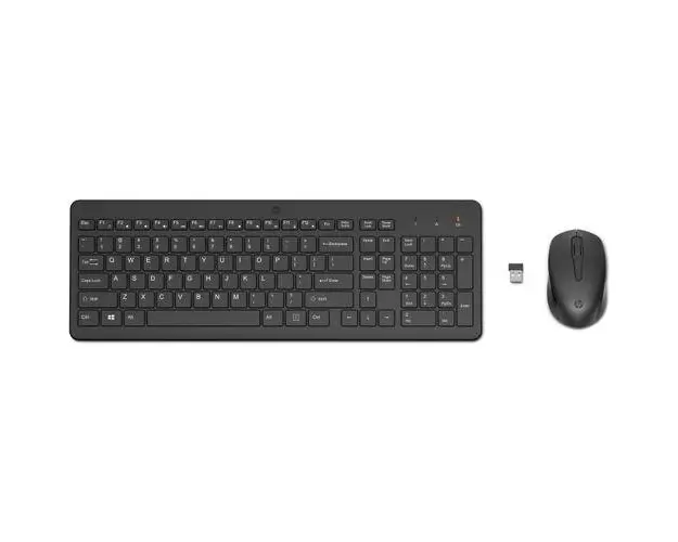 Kit tastatura si mouse wireless HP 330 (Negru)