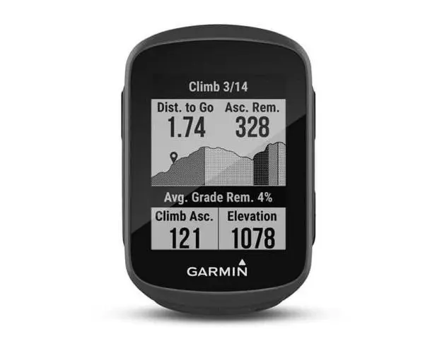 Computer Garmin GPS Bike EDGE 130, display1.8inch, rezolutie 303 x 230 pixels, autonomie baterie 15 ore