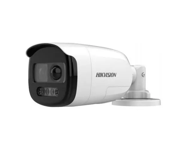 Camera de supraveghere Hikvision DS2CE12DF3TPIRXOS2, Bullet, 2.8mm, 2MP, Full HD (Alb)