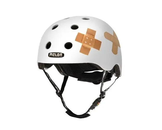 Casca MELON Plastered White XS (Alb)