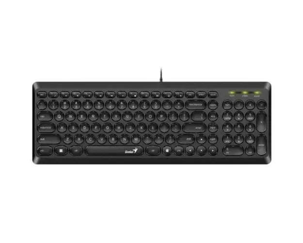 Tastatura Genius SlimStar Q200, USB (Negru)