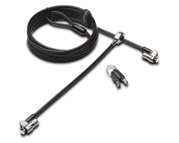 Cablu antifurt Kensington K66533, doua chei, MicroSaver Keyed Lock (Negru)