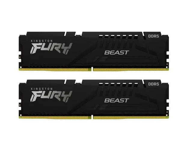 Memorii Kingston Fury Beast 64GB (2x32GB) DDR5 5600MHz Dual Channel Kit