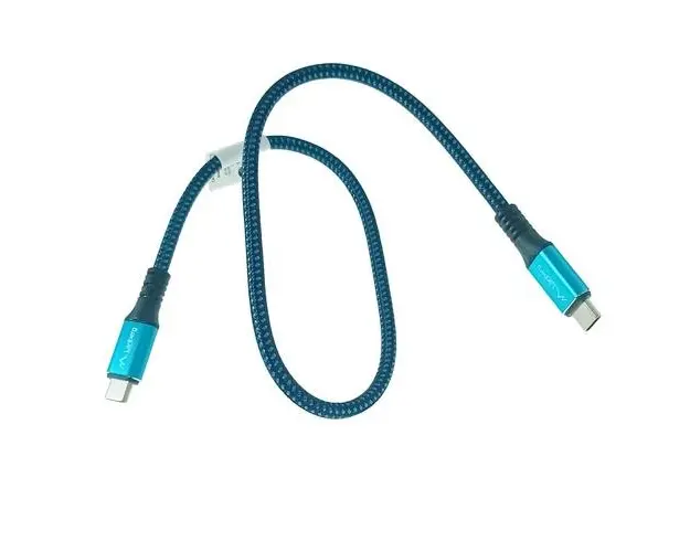 Cablu de date Lanberg 43673, USB-C v.4.0, tata-tata, 0.5m, , PD 100W, 5K@60HZ, 40Gbps