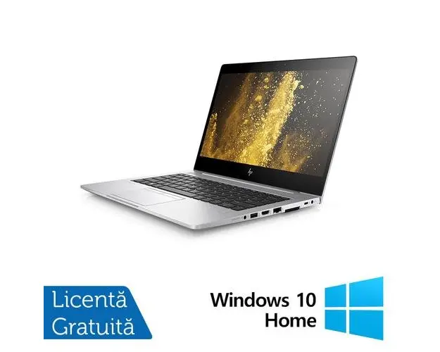 Laptop Refurbished HP EliteBook 830 G5, Intel Core i5-8250U 1.60-3.40GHz, 8GB DDR4, 240GB SSD, 13.3 Inch Full HD IPS, Webcam + Windows 10 Home