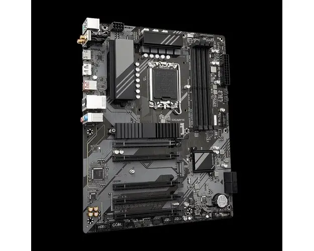 Placa de baza GIGABYTE B760 DS3H AX LGA1700, 4x DDR5 7600MHz, 1x HDMI, 1x DisplayPort, 5x PCIe x16, 2x M.2, 4x SATA 6Gbps, LAN 1Gbps, WIFI 6E, ATX