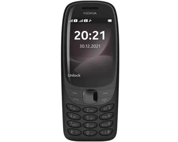 Telefon mobil Nokia 6310 (2021), Dual SIM, 2.8inch (Negru)
