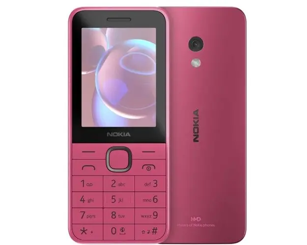 Telefon mobil Nokia 225 4G (2024), Ecran TFT LCD 2.4inch, Dual SIM, 4G (Roz)