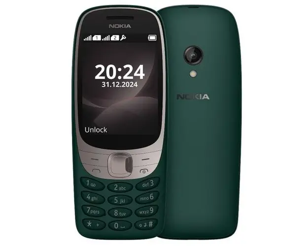 Telefon mobil Nokia 6310 (2024), Dual SIM, 2.8inch (Verde)