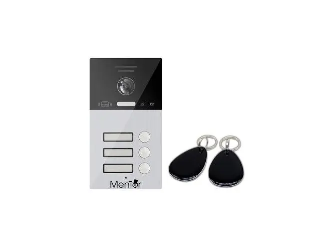 Unitate exterioara VideoInterfon Smart Mentor SY055 WiFi POE Card acces 3 familii 1.3MP HD IP65 IR difuzor microfon