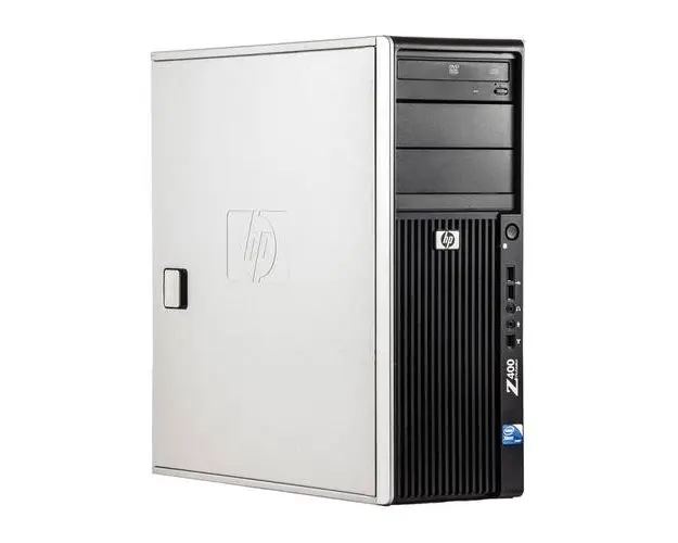 Calculator Sistem PC Refurbished HP Z400, Intel Xeon Quad Core W3520 2.66GHz-2.93GHz, 8GB DDR3, 500GB SATA, DVD-RW