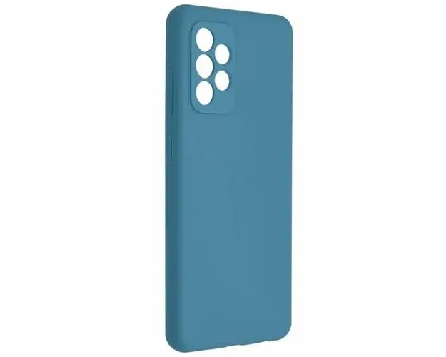 Husa de protectie Lemontti Silicon pentru Samsung Galaxy A33 5G (Albastru)