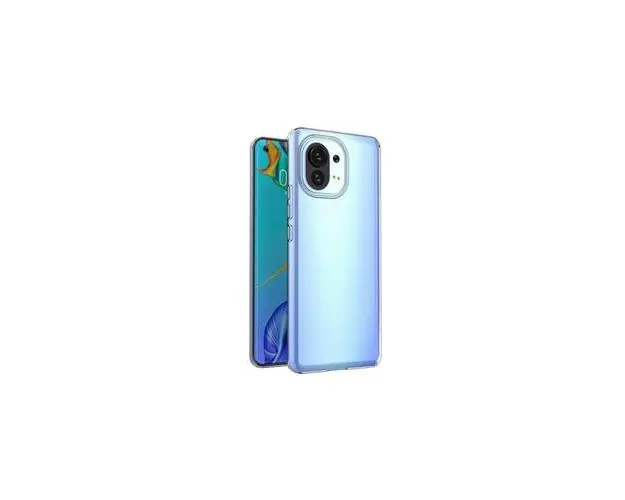 Husa Lemontti Silicon compatibila cu Xiaomi Mi 11 (Transparent)