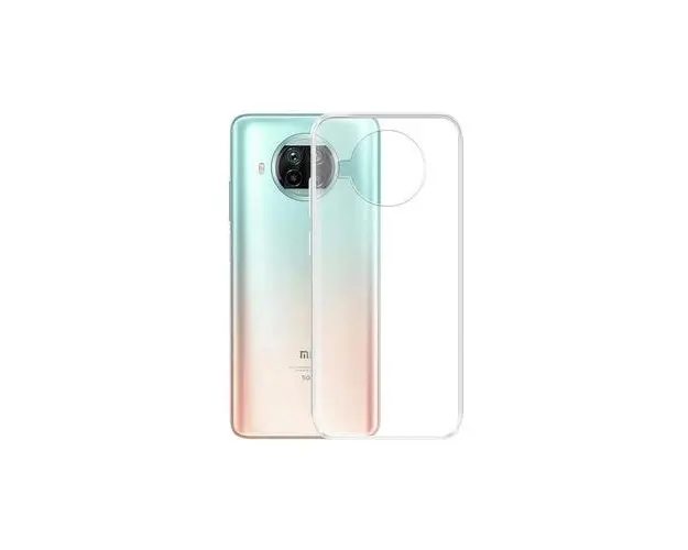 Husa Lemontti Silicon compatibila cu Xiaomi Mi 10i 5G (Transparent)