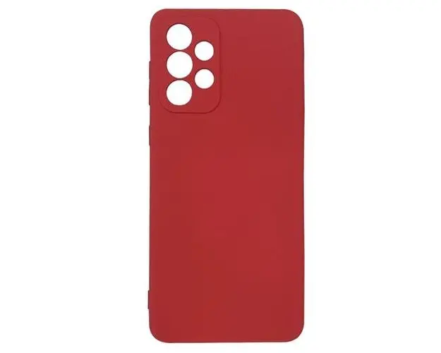 Husa Lemontti Silicon Soft Slim compatibila cu Samsung Galaxy A33 5G (Rosu)