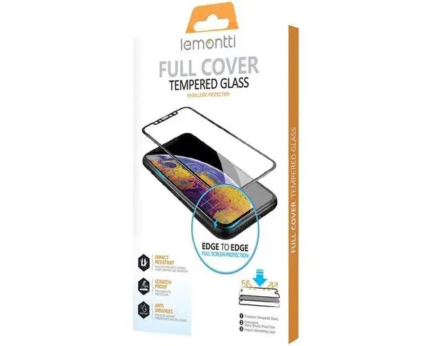 Folie de protectie Lemontti, Sticla Full Fit pentru Xiaomi Redmi Note 11, 9h, 0.33mm