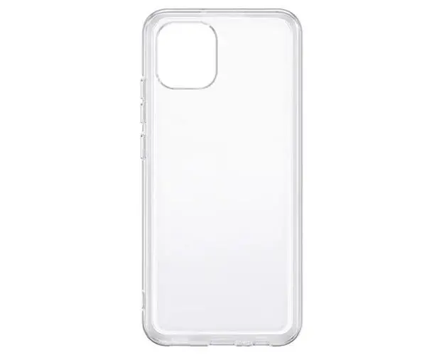 Husa Devia Silicon Naked compatibila cu Samsung Galaxy A03, Crystal Clear, 0.5mm