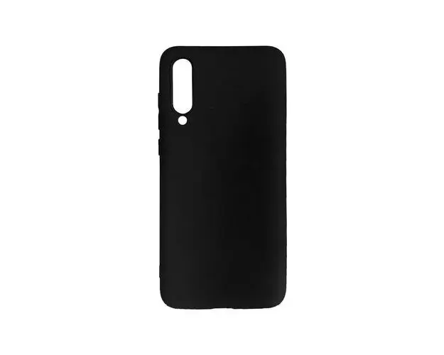 Husa Silicon Lemontti Silky compatibila cu Xiaomi Mi 9 Pro 5G (Negru)