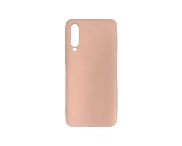 Husa Silicon Lemontti Silky compatibila cu Xiaomi Mi 9 Pro 5G (Roz)