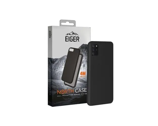 Carcasa Eiger North Case compatibila cu Samsung Galaxy A22 5G (Negru)