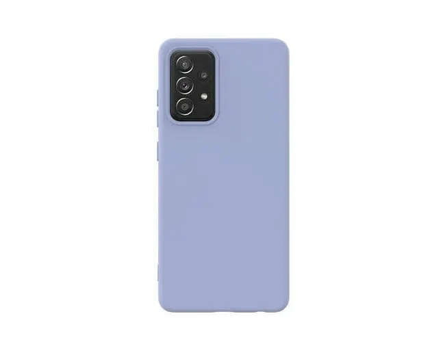 Husa Lemontti Silicon Soft Slim compatibila cu Samsung Galaxy A72 4G / A72 5G (Mov)