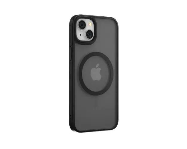 Husa Devia Glimmer Series Magnetic compatibila cu iPhone 14 (Negru)