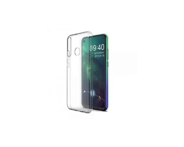 Husa Silicon Lemontti compatibila cu Alcatel 1S 2020 (Transparent)