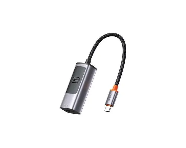 Hub USB Mcdodo HU-1130, 2 in 1, Type-C la HDMI 8K, USB Type-C PD, 100W, Ultra HD (Gri)